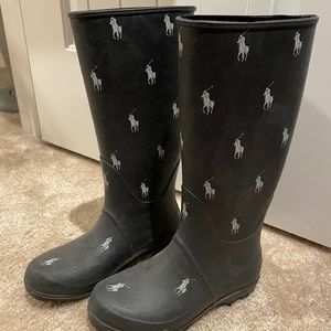 Ralph Lauren Polo Rain Boots size 5